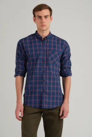 CHECKERED SLIM FIT SHIRT