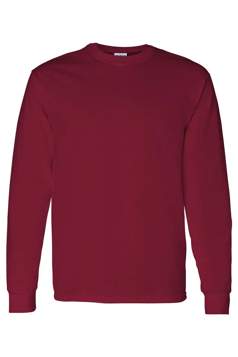 Cheetah Baseball Mama Heavy Cotton Long Sleeve Adult T-Shirt