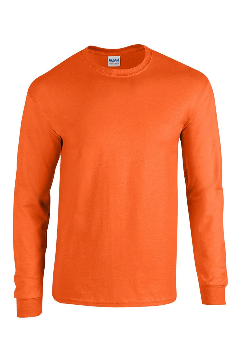 Cheetah Baseball Mama Heavy Cotton Long Sleeve Adult T-Shirt