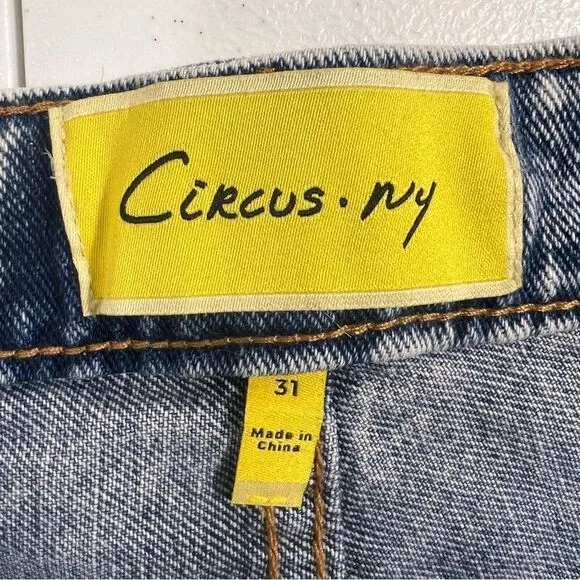 Circus NY By Sam Edelman High Rise Slim Straight Jeans