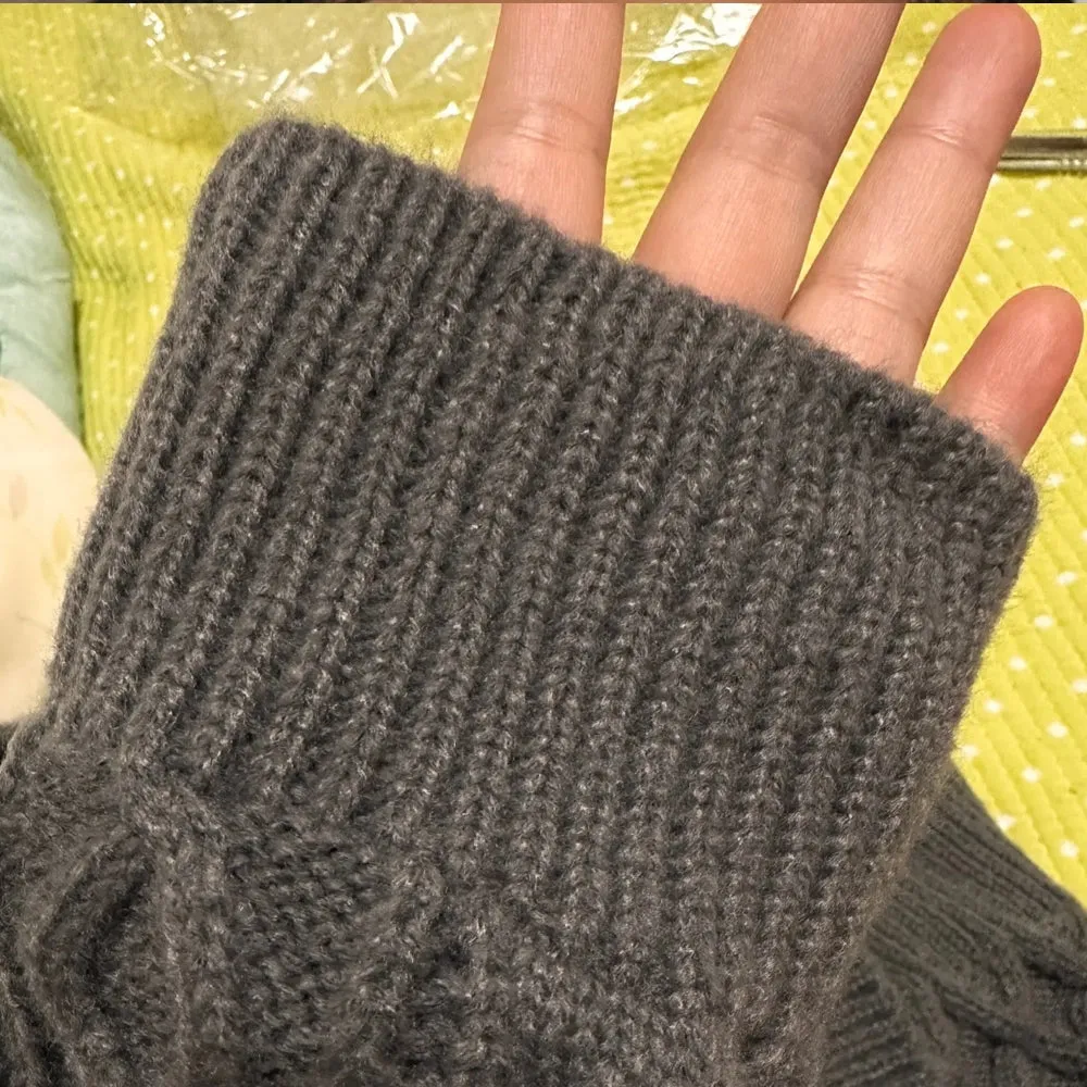 Classic Men Knitted Pullovers Loose