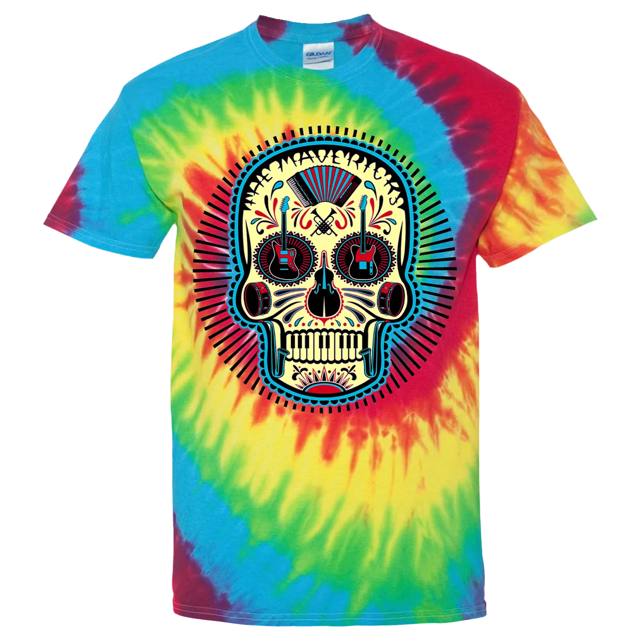 Classic Rainbow Tie Dye Shirt