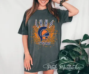 Comfort Colors Charles Henderson Trojans Rocker Tees