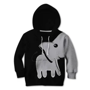 Cute Elephant Custom Cosplay Kid Hoodie