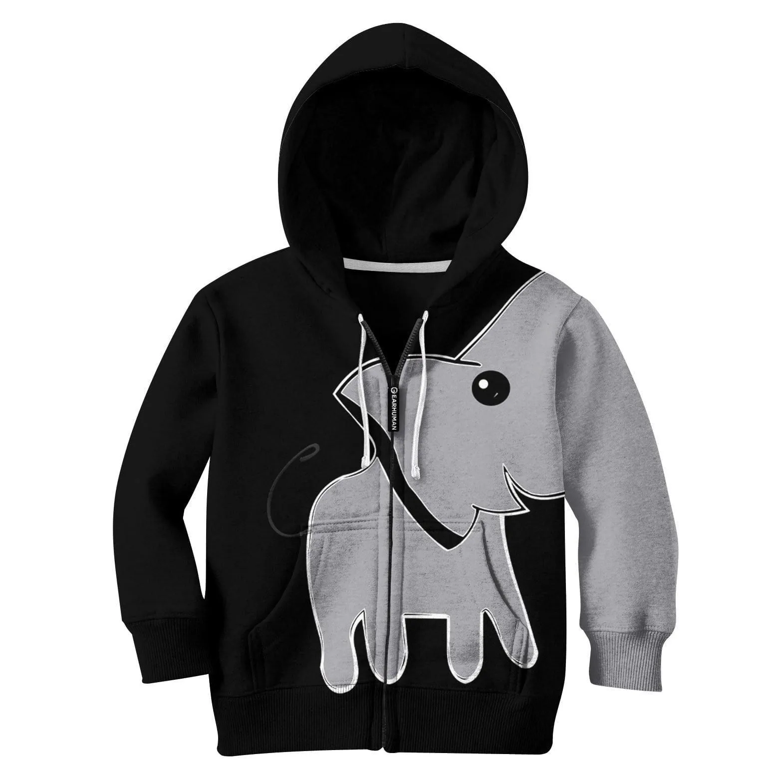 Cute Elephant Custom Cosplay Kid Hoodie