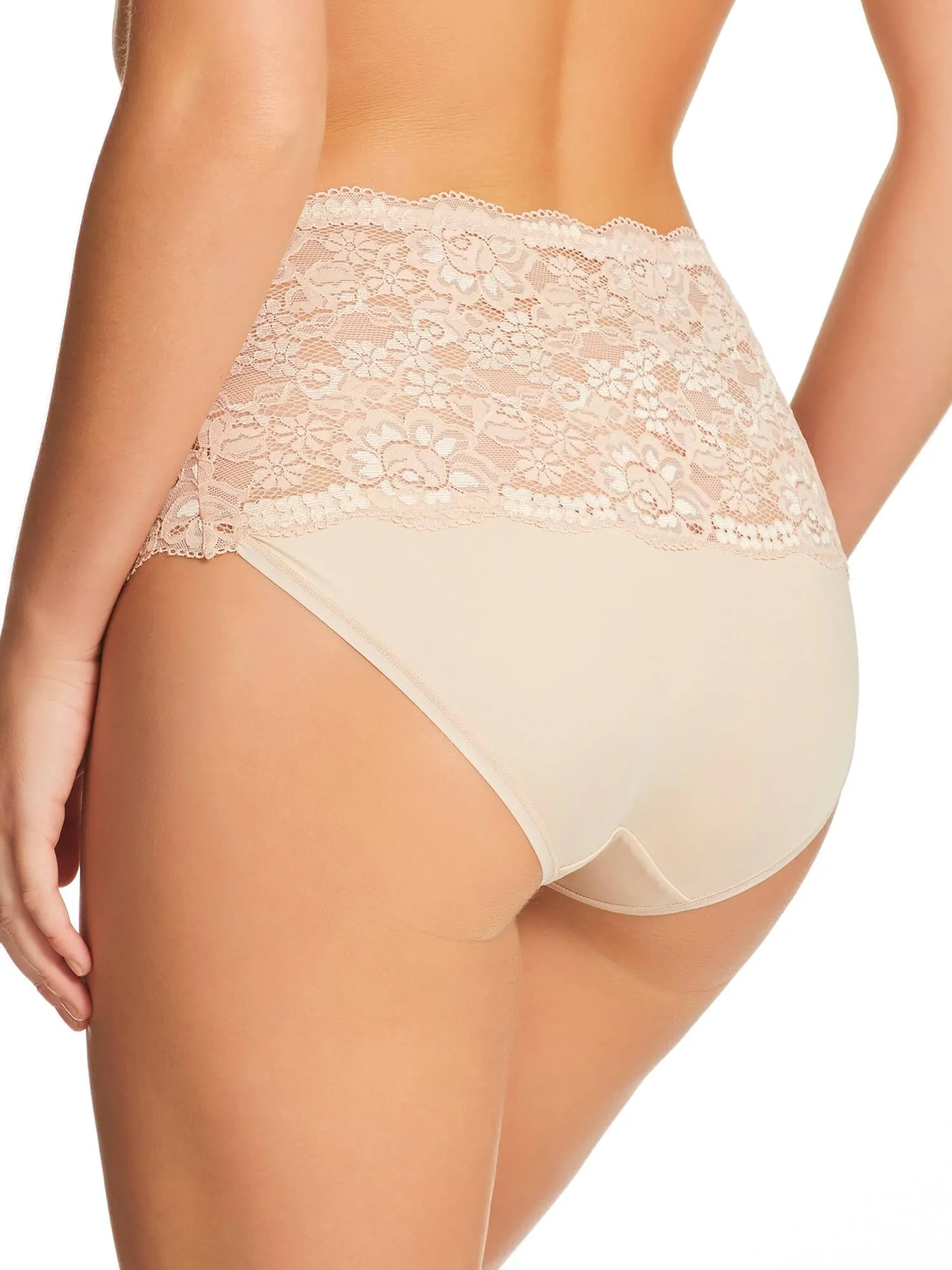 Daily Essentials Micro & Lace Brief (465)