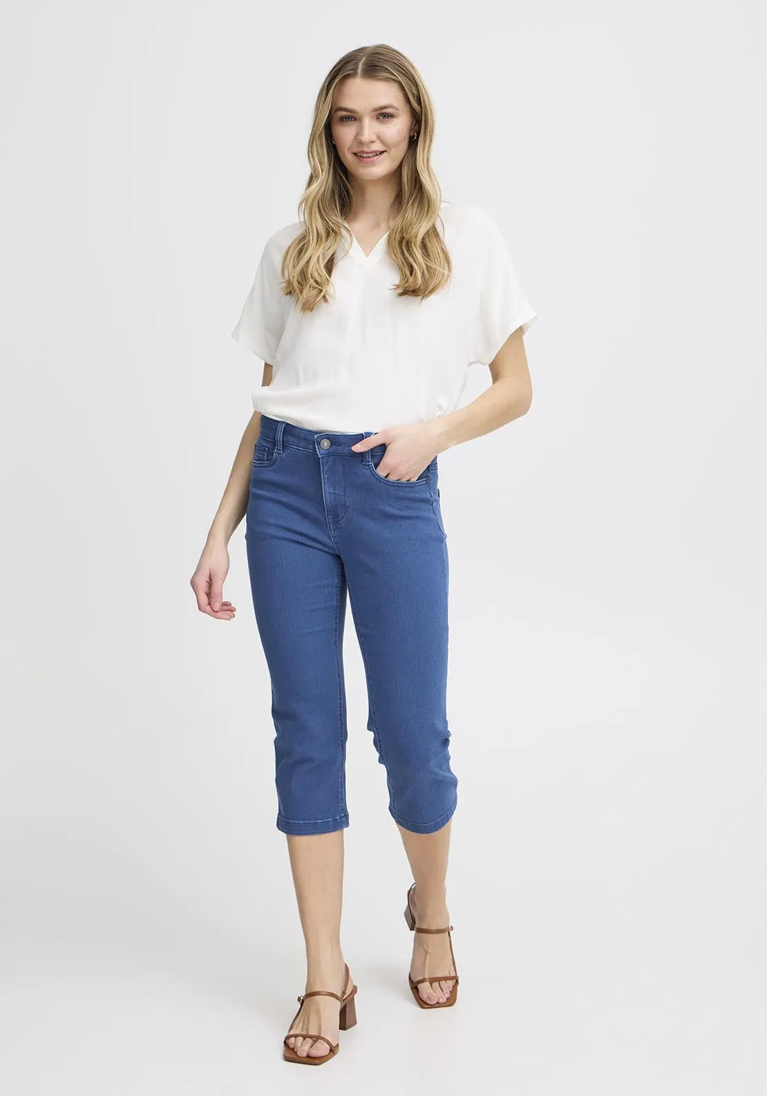 Denim Jeans - Mid Blue Denim