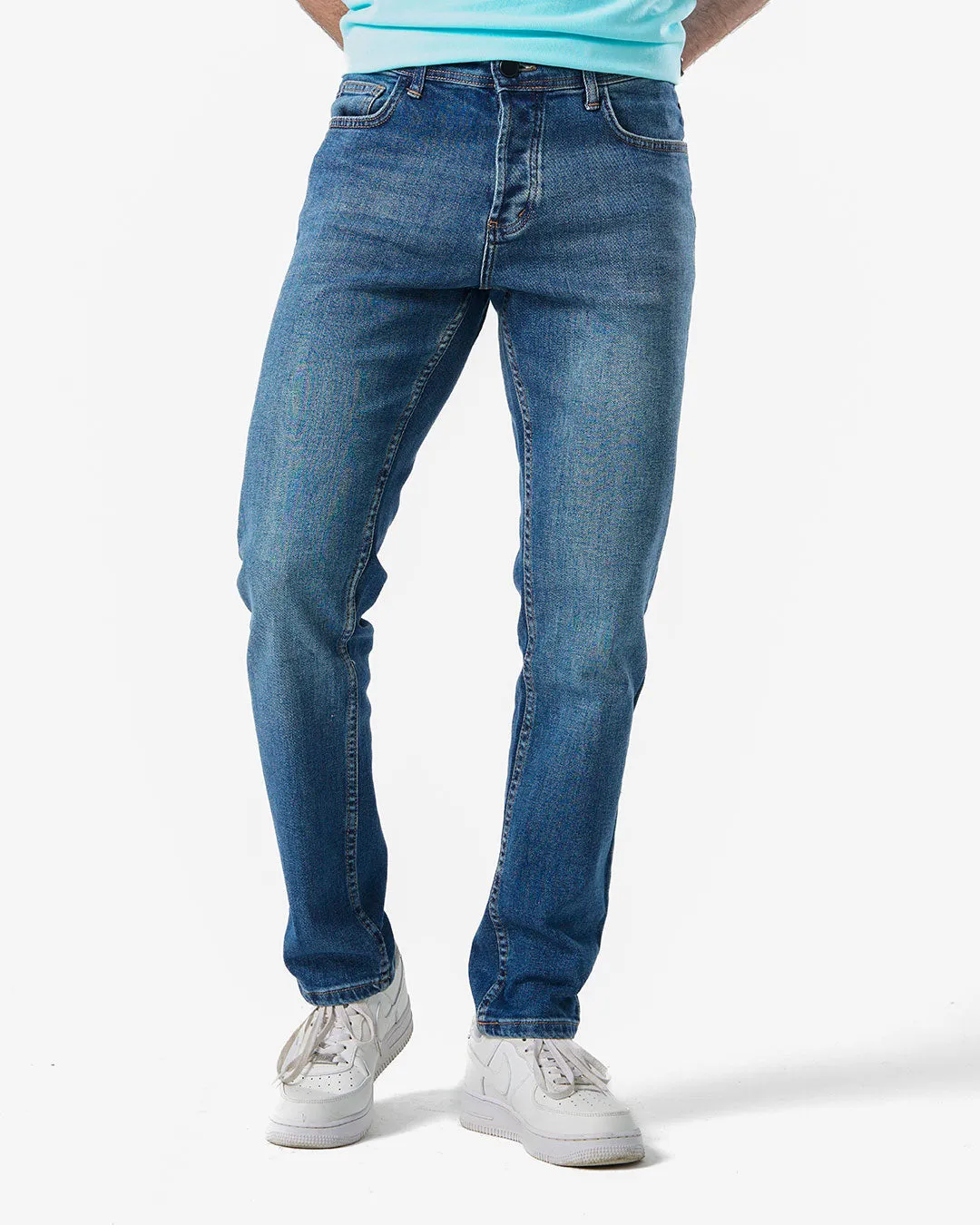 Denim Regular fit Pants - Men