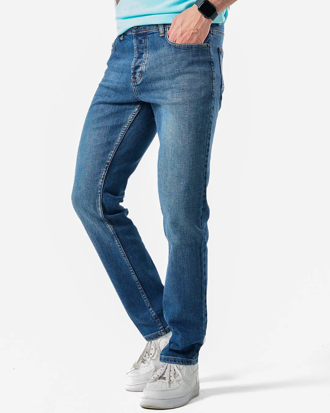 Denim Regular fit Pants - Men