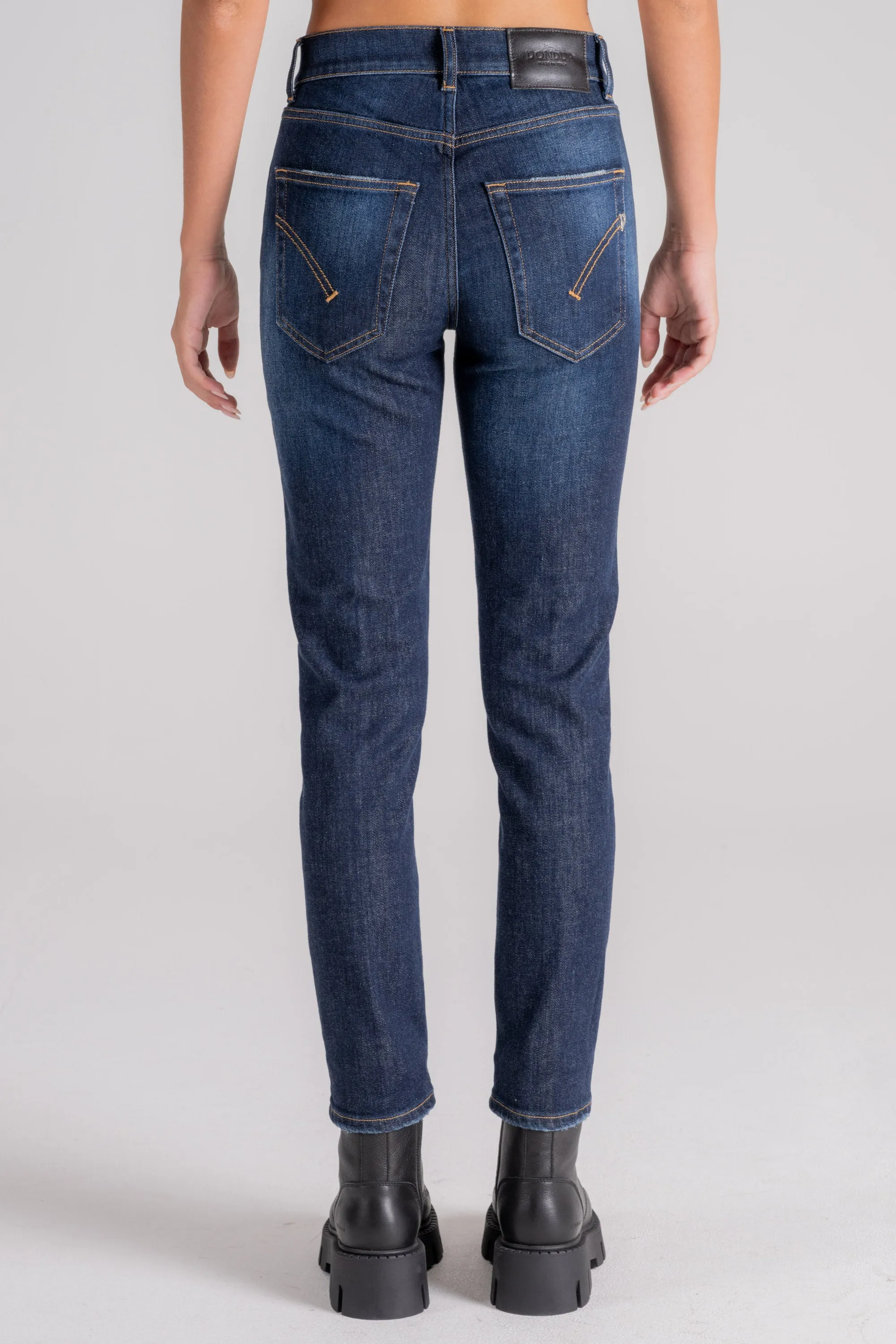 Dondup Jeans Daila Cotone Blu