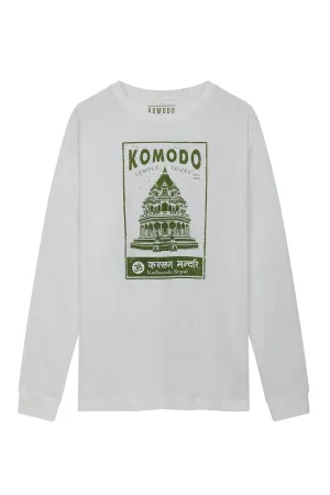 Dunbar Temple Men's Organic Cotton Top | White