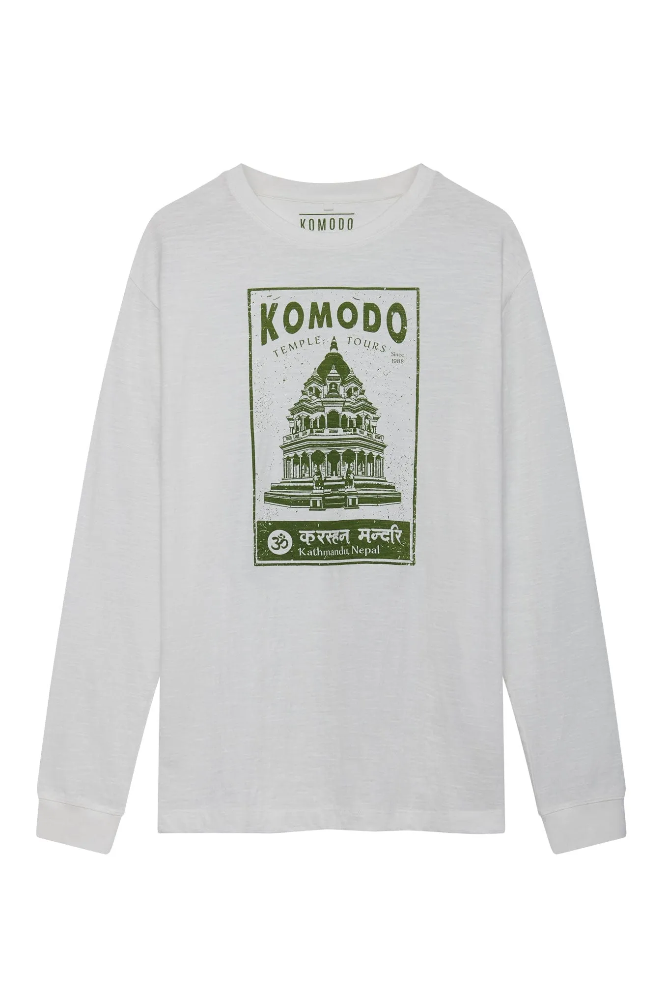 Dunbar Temple Men's Organic Cotton Top | White