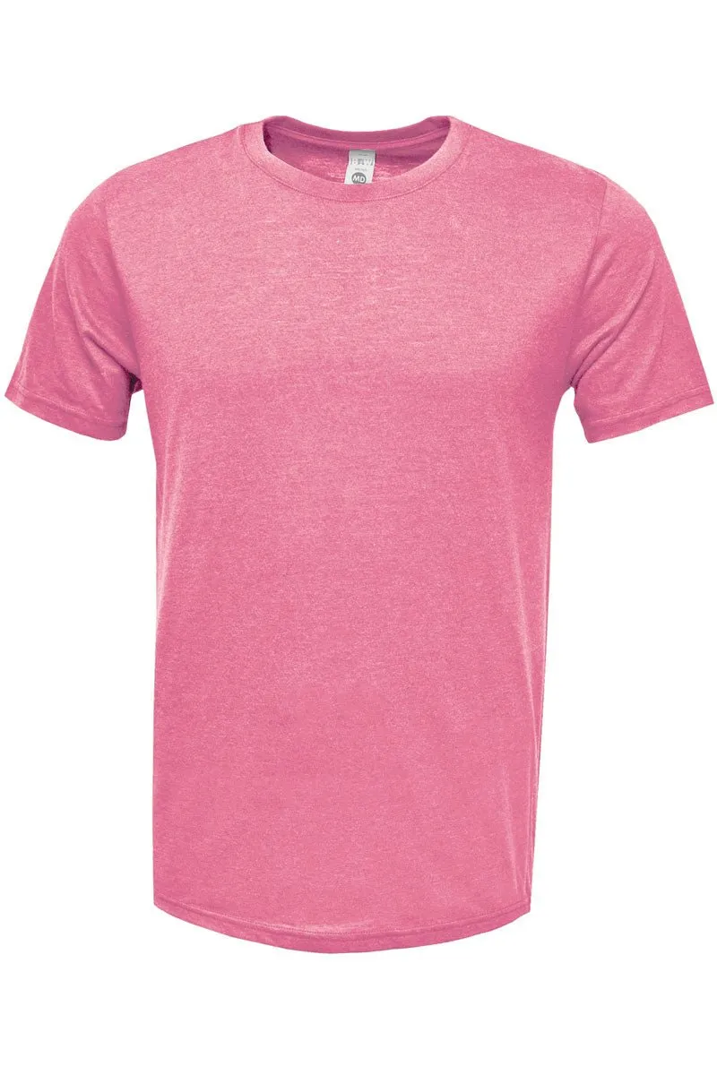 Easter Egg Happy Easter Puff Vinyl Adult Soft-Tek Blend T-Shirt