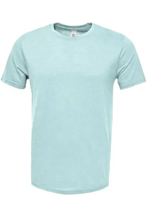Easter Egg Happy Easter Puff Vinyl Adult Soft-Tek Blend T-Shirt