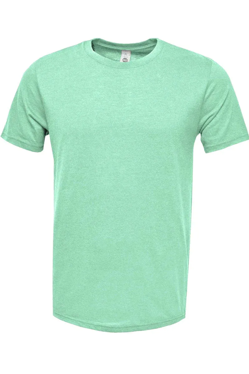 Easter Egg Happy Easter Puff Vinyl Adult Soft-Tek Blend T-Shirt