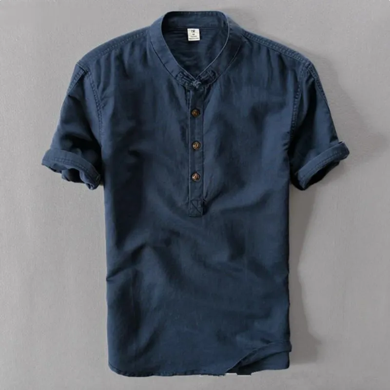 Everett™ Casual Cotton-Linen Shirts