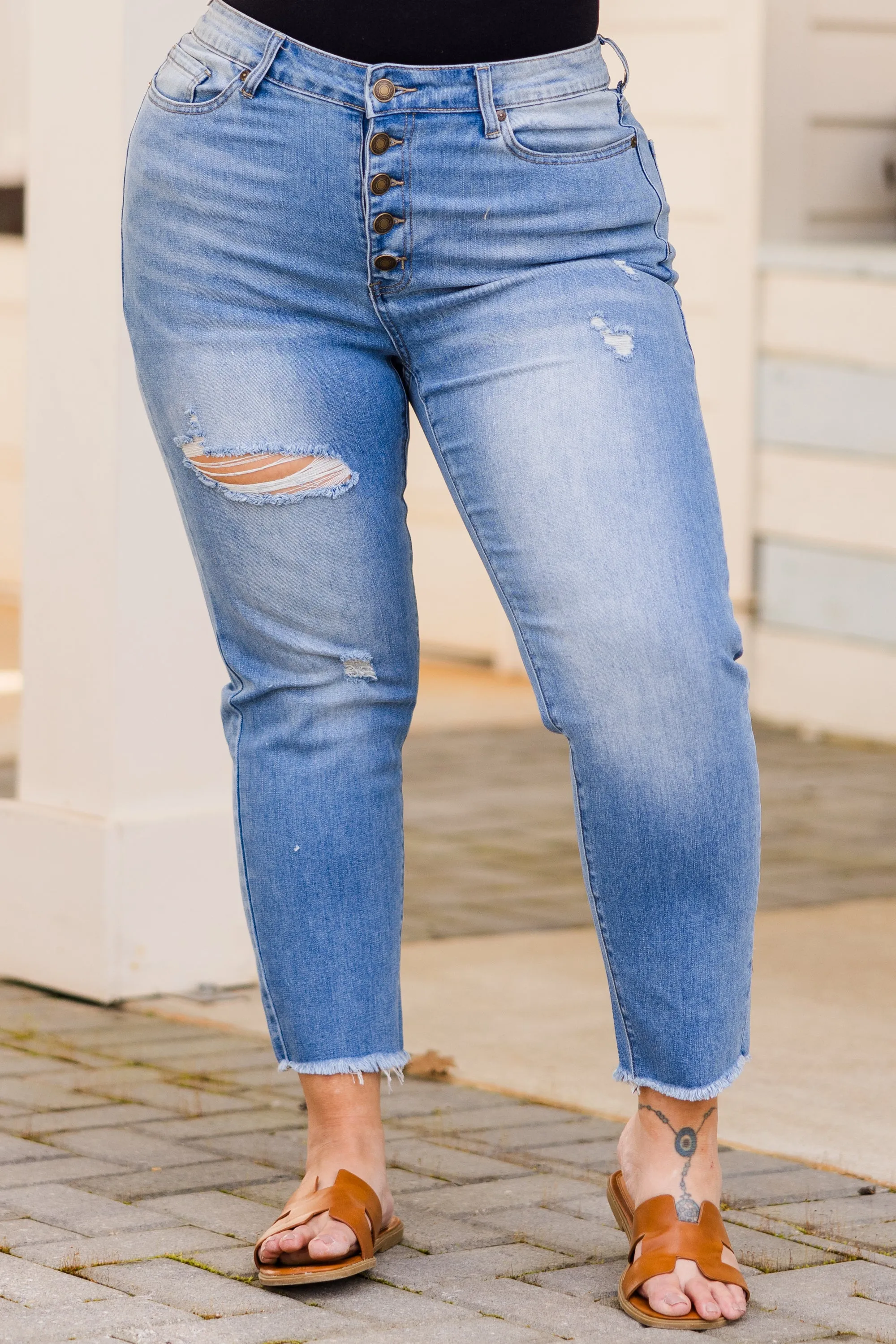 Everyday Bliss Jeans, Medium Wash