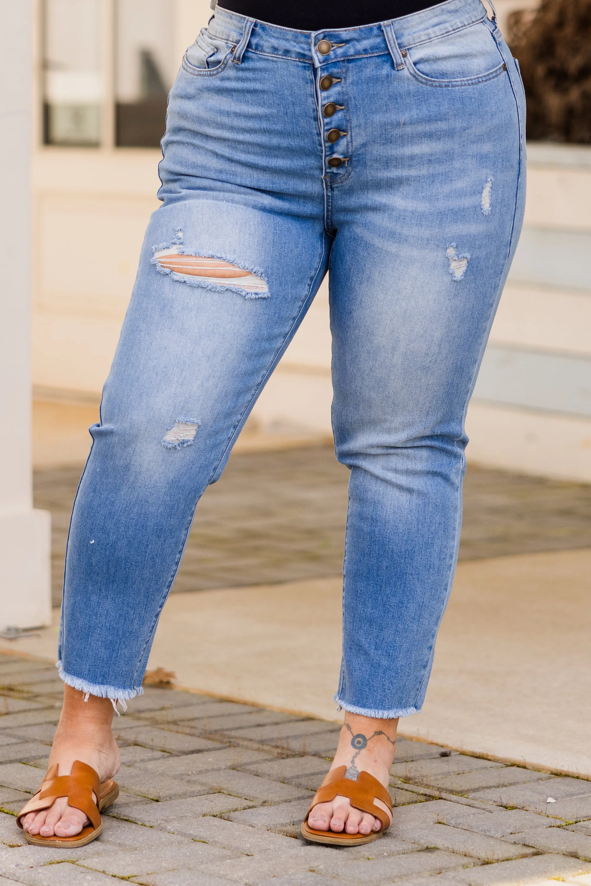 Everyday Bliss Jeans, Medium Wash