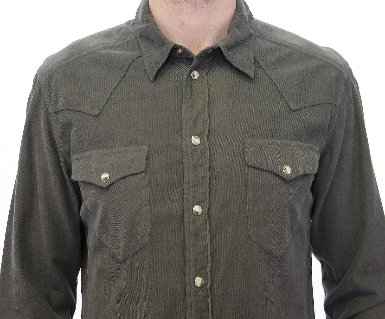 Exclusive Green Manchester Sicilia Casual Shirt