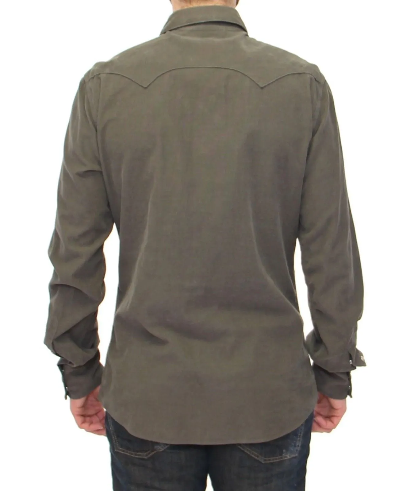 Exclusive Green Manchester Sicilia Casual Shirt