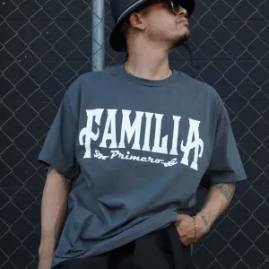 Familia Primero Classic Tee (Charcoal Grey)