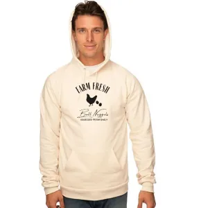 Farm Fresh Butt Nuggets Organic Cotton Hoodie