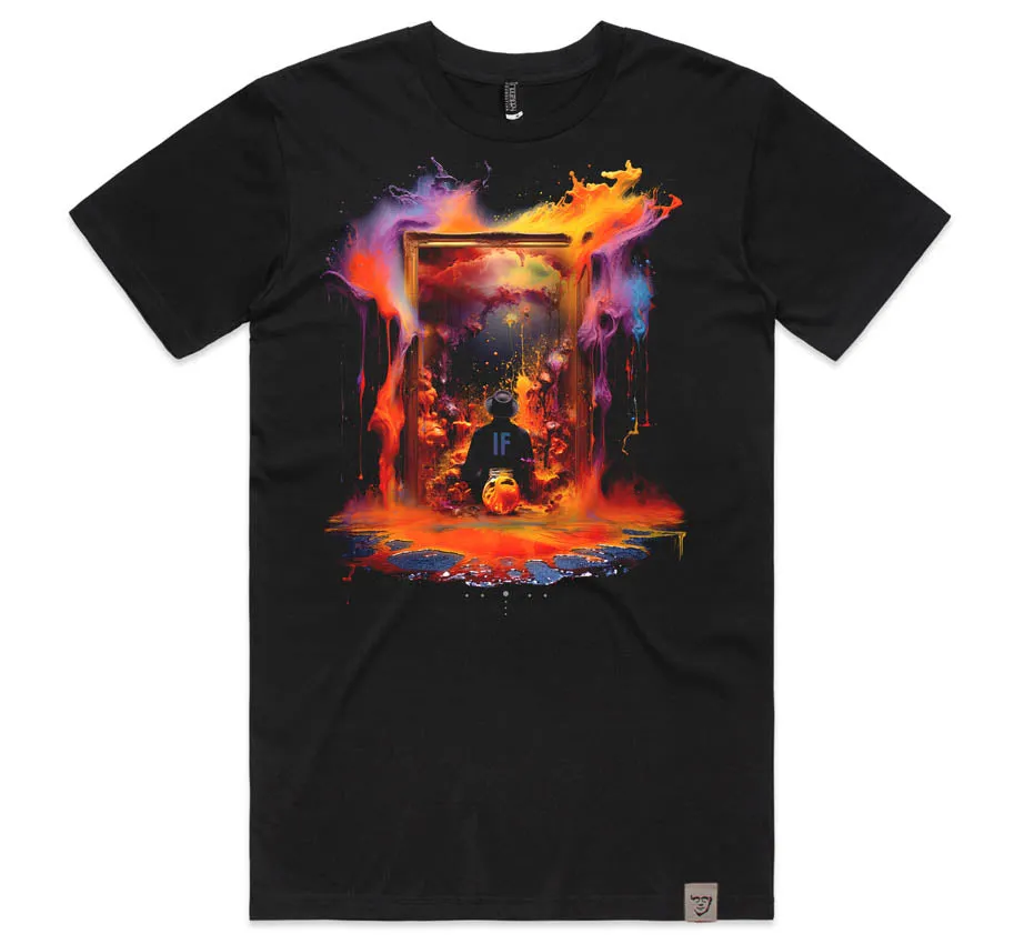 FLUID RAPTURE  Mens T Black