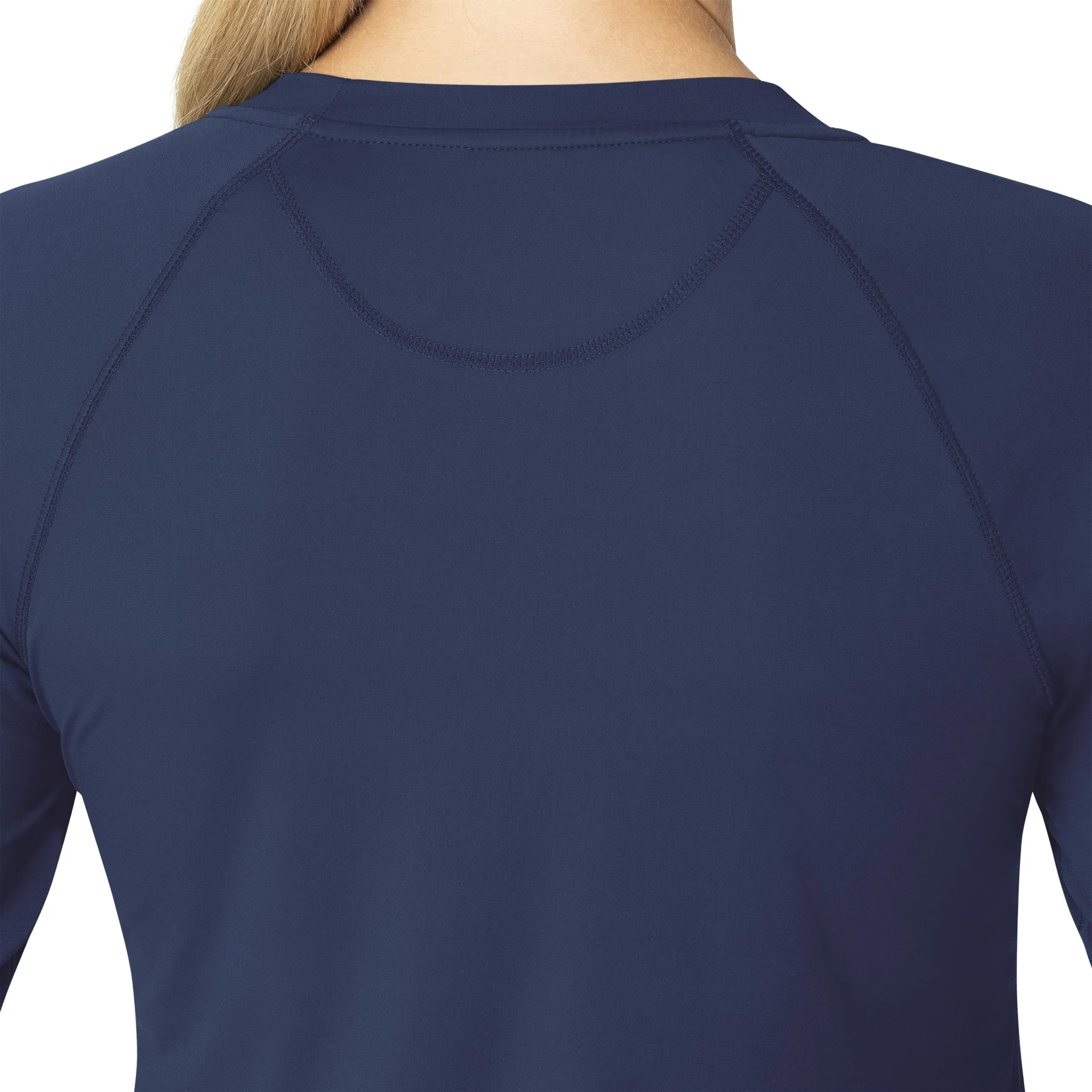 Force Sub-Scrubs C31002 Performance Long Sleeve Tee Navy