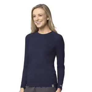 Force Sub-Scrubs C31002 Performance Long Sleeve Tee Navy