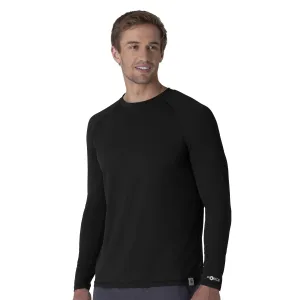 Force Sub-Scrubs C32002 Men's Performance Long Sleeve Tee Black