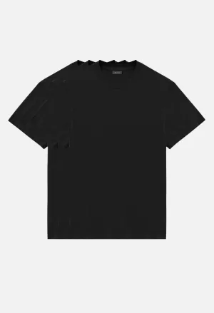 Foundation 3 Pack Tees / Black