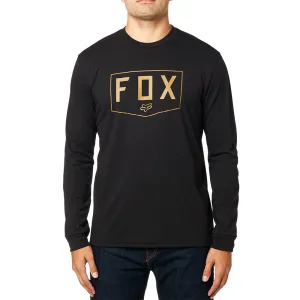 FOX SHIELD LS TECH TEE [BLACK] S