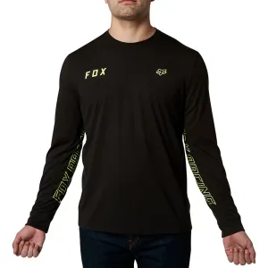 FOX STARTER LS TECH TEE [BLACK]