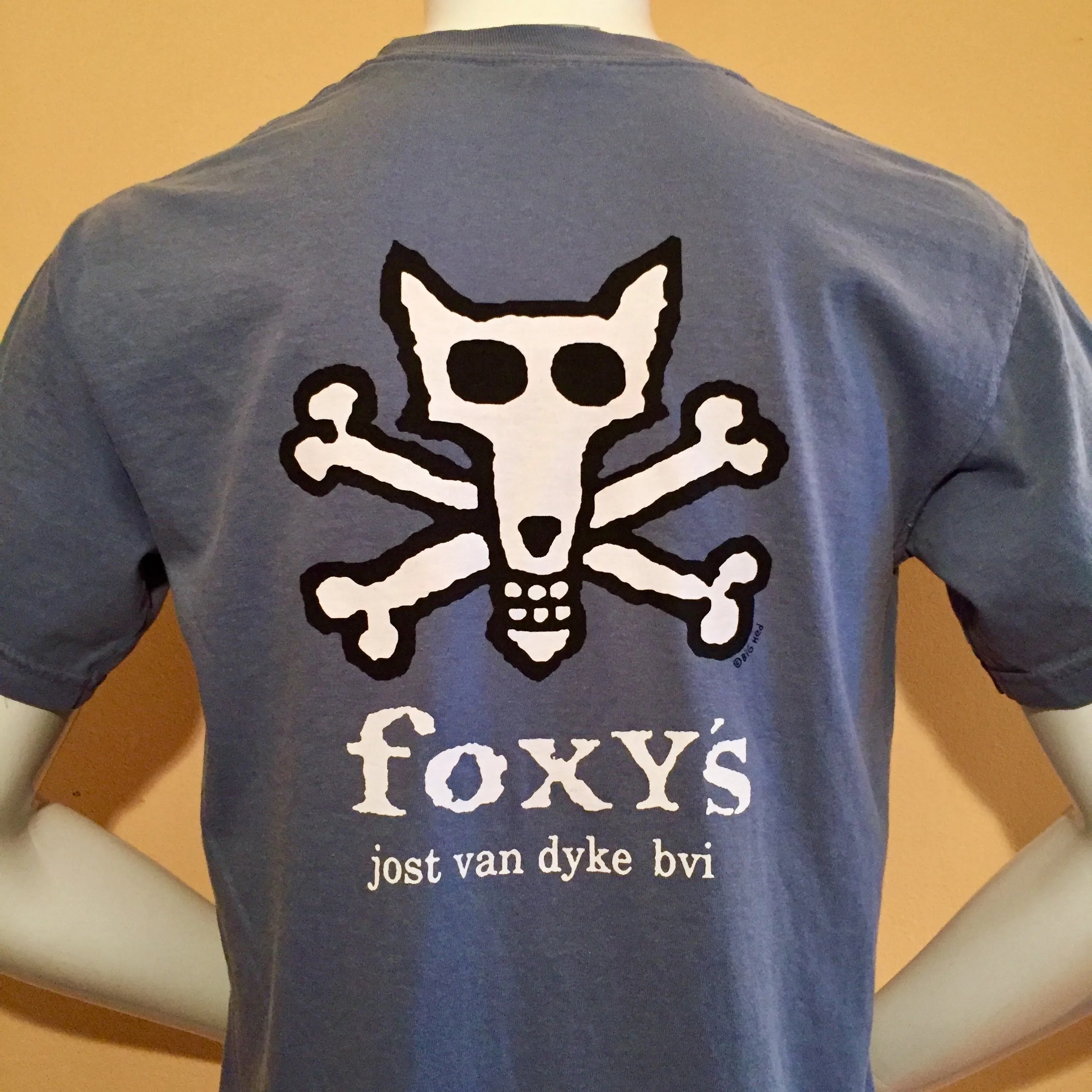 Foxy's 'Skull & Bones' Short Sleeve Tee