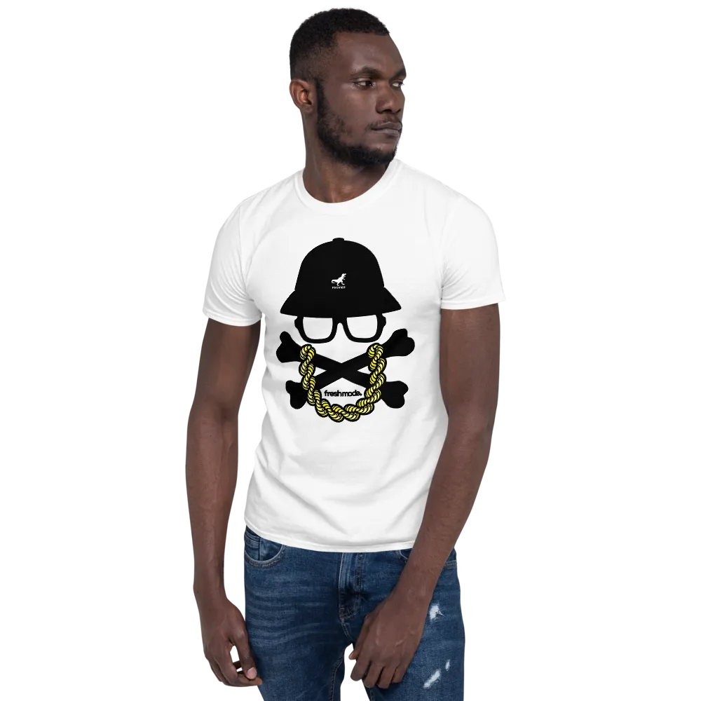 Fresh Mode Old Skull Mens T-Shirt
