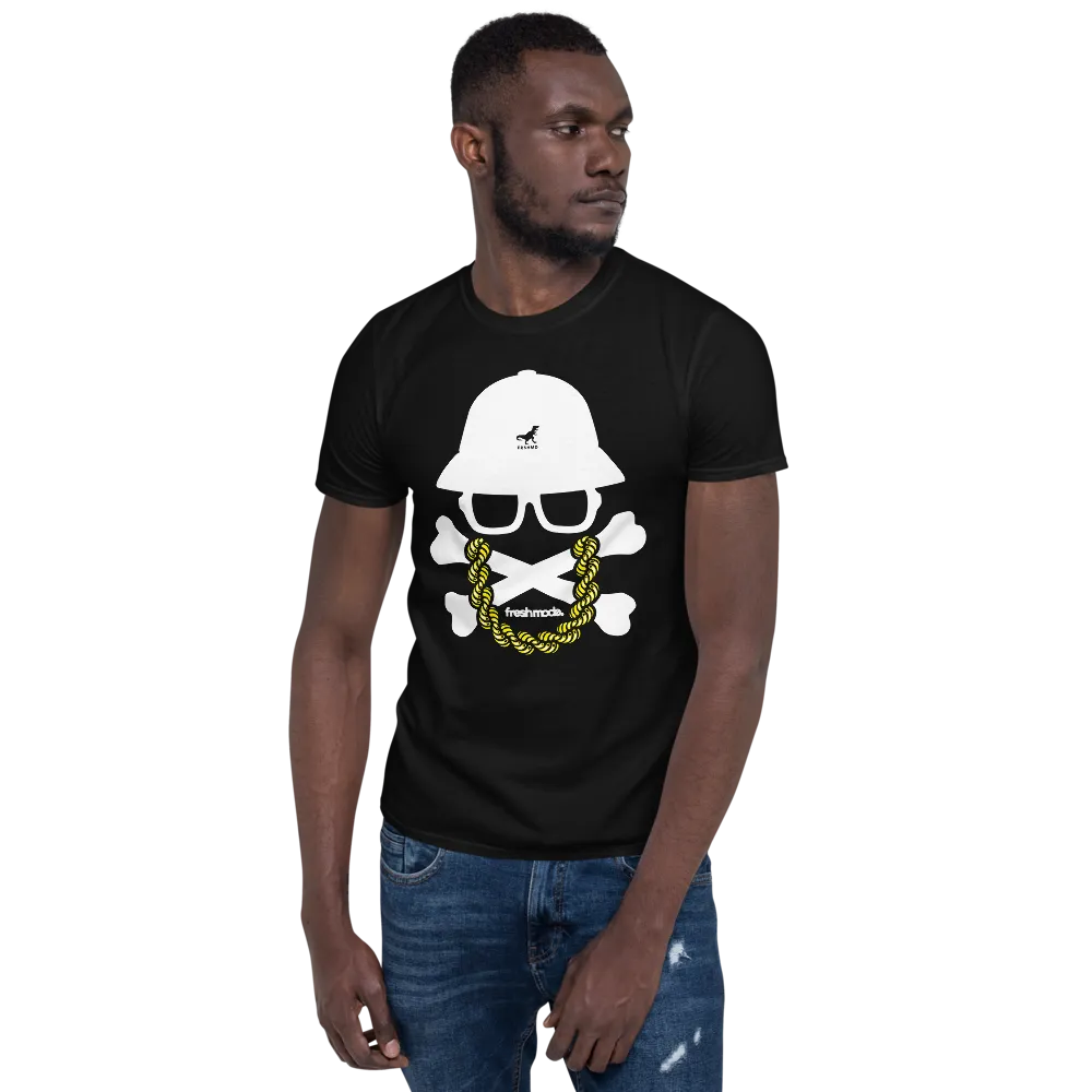 Fresh Mode Old Skull Mens T-Shirt