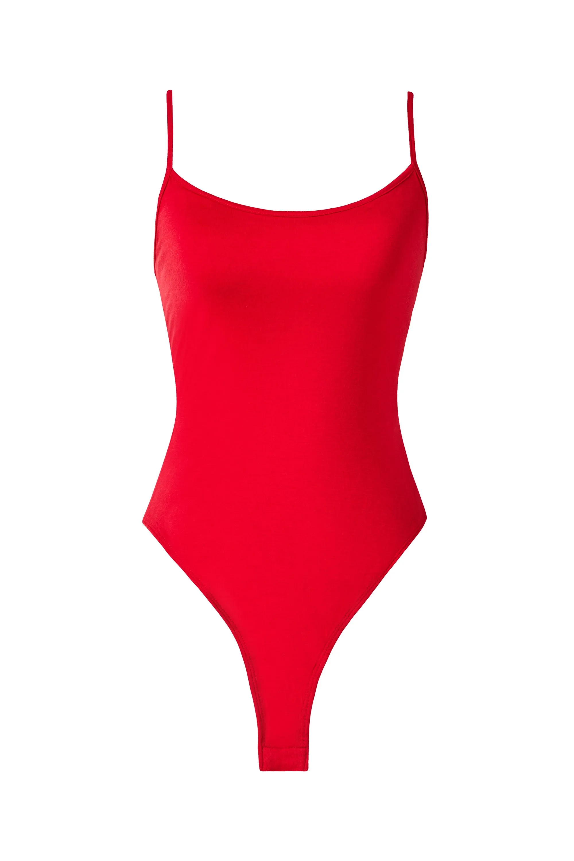 Friday Red Tank Bodysuit