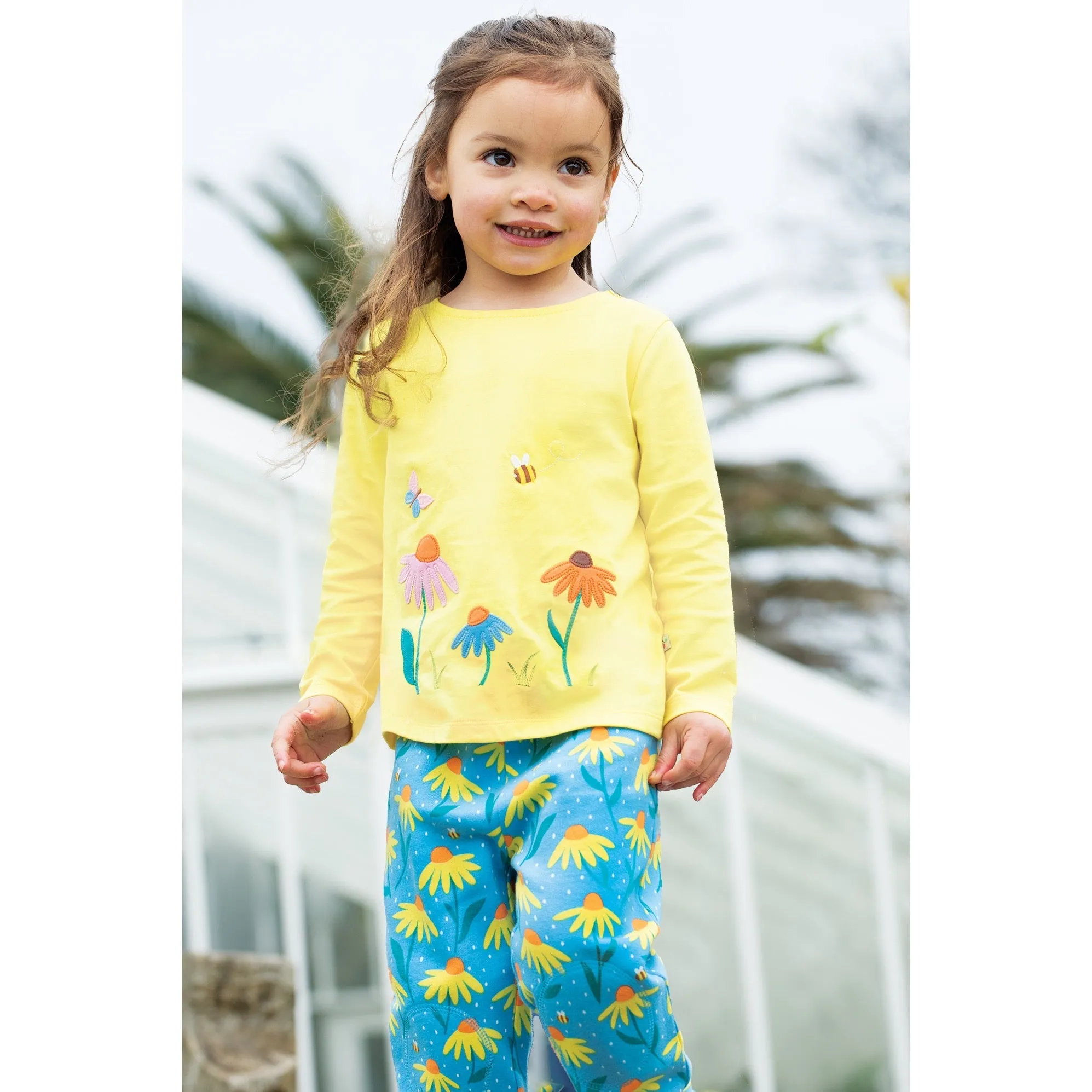 Frugi Infant Crawlers Om7bk Echinacea