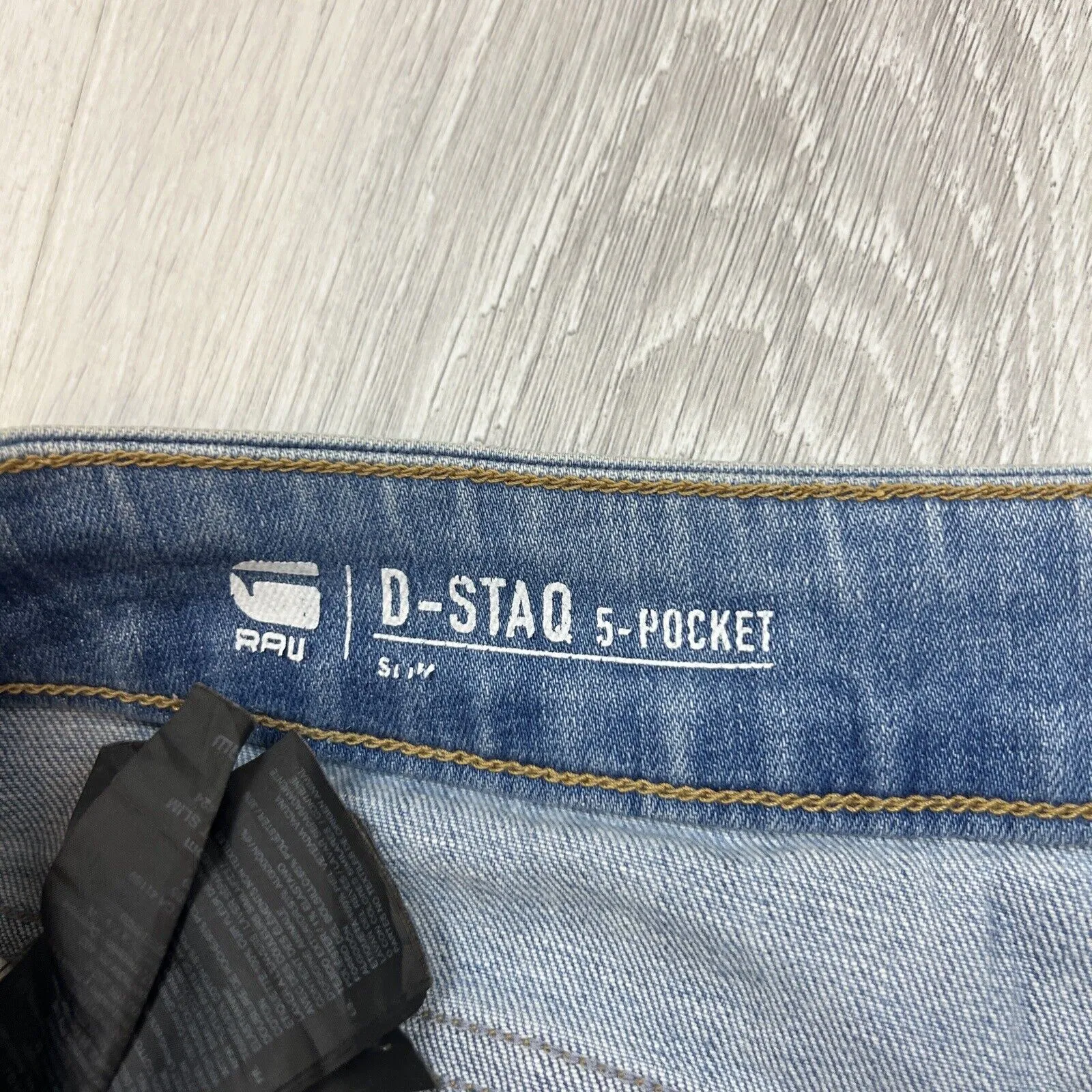G-Star Raw G-Staq 5 Pocket Slim Jeans Size 30 / 32