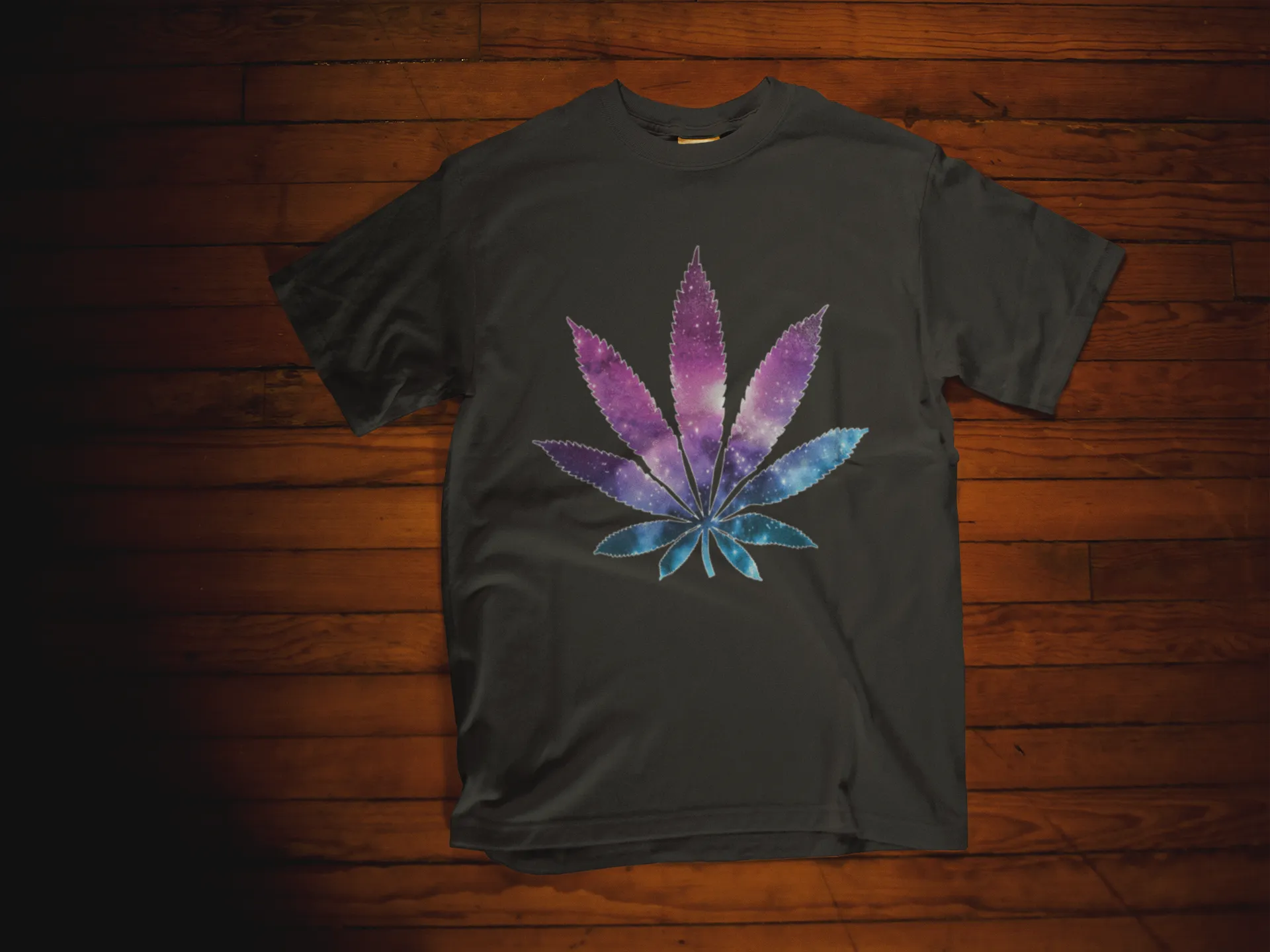 Galaxy Leaf T-Shirt