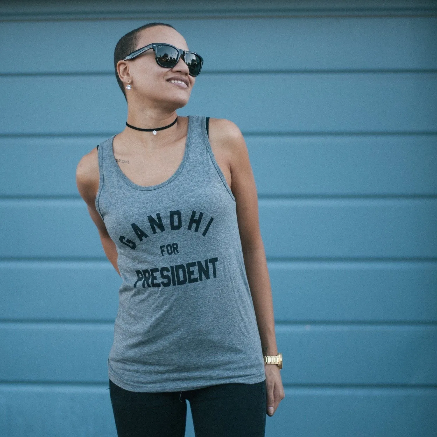 Gandhi for President Tank