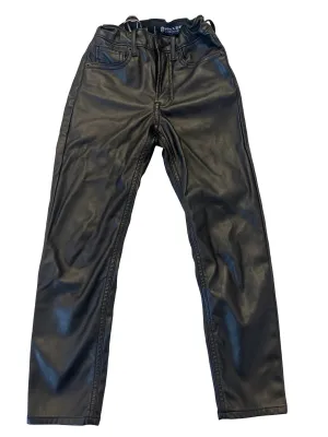 Gap faux leather jeans size 8