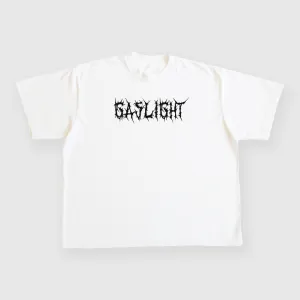 Gaslight Custom Printed White T-shirt