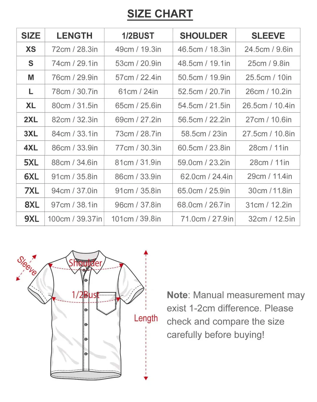 Geometric Chicken Print Short Sleeve Casual Shirt