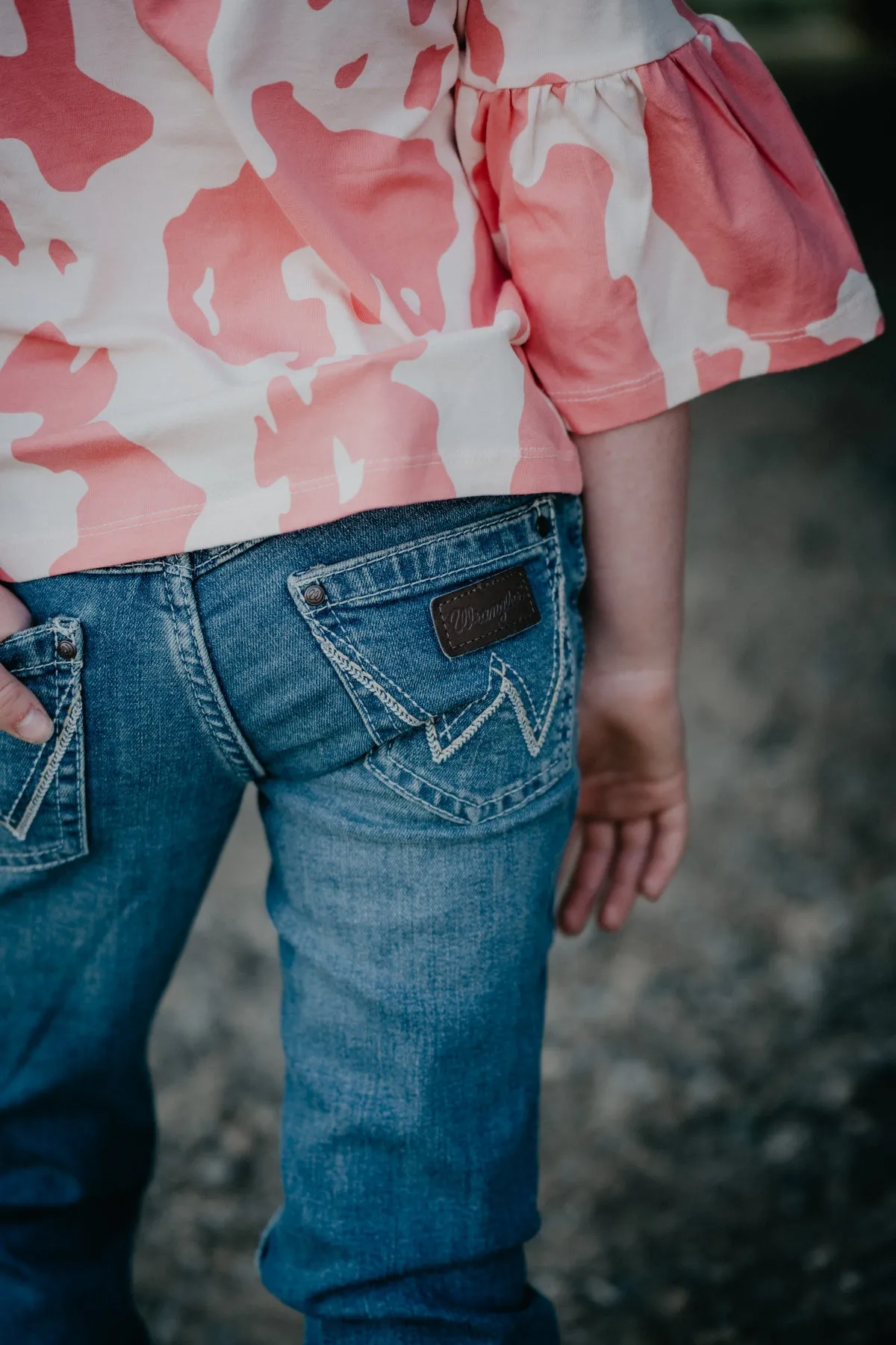 Girls Retro Bootcut Wrangler Jeans (4 Slim only)