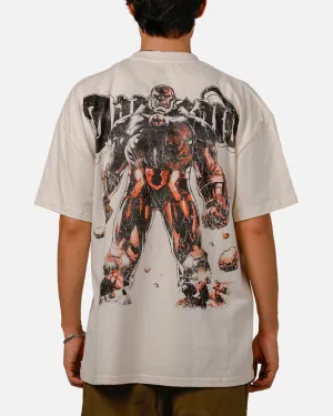 Goat Crew X DC Superman Darkseid Heavy T-Shirt Off White