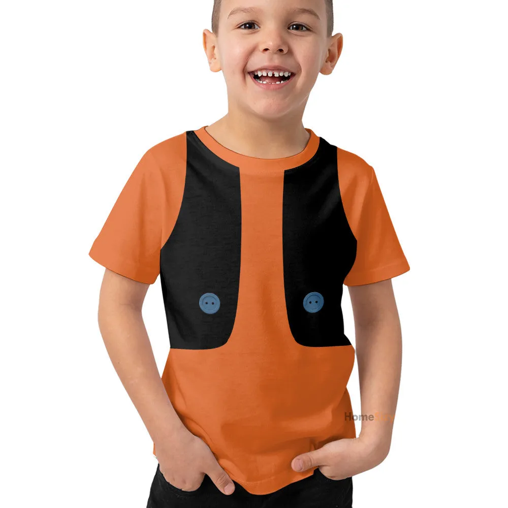 Goofy Disney - Cosplay Costume 3D Kid T-shirt QT309159