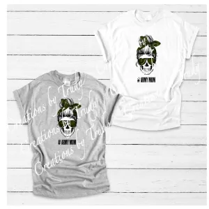 hashtag Army Mom- T SHIRT