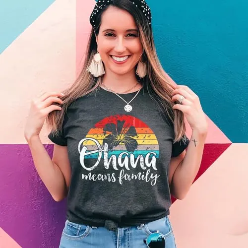 Hawaiian Shirts for Women Palm Trees Beach Graphic Tee Tops Summer Vacation Short Sleeve Tshirt Tops