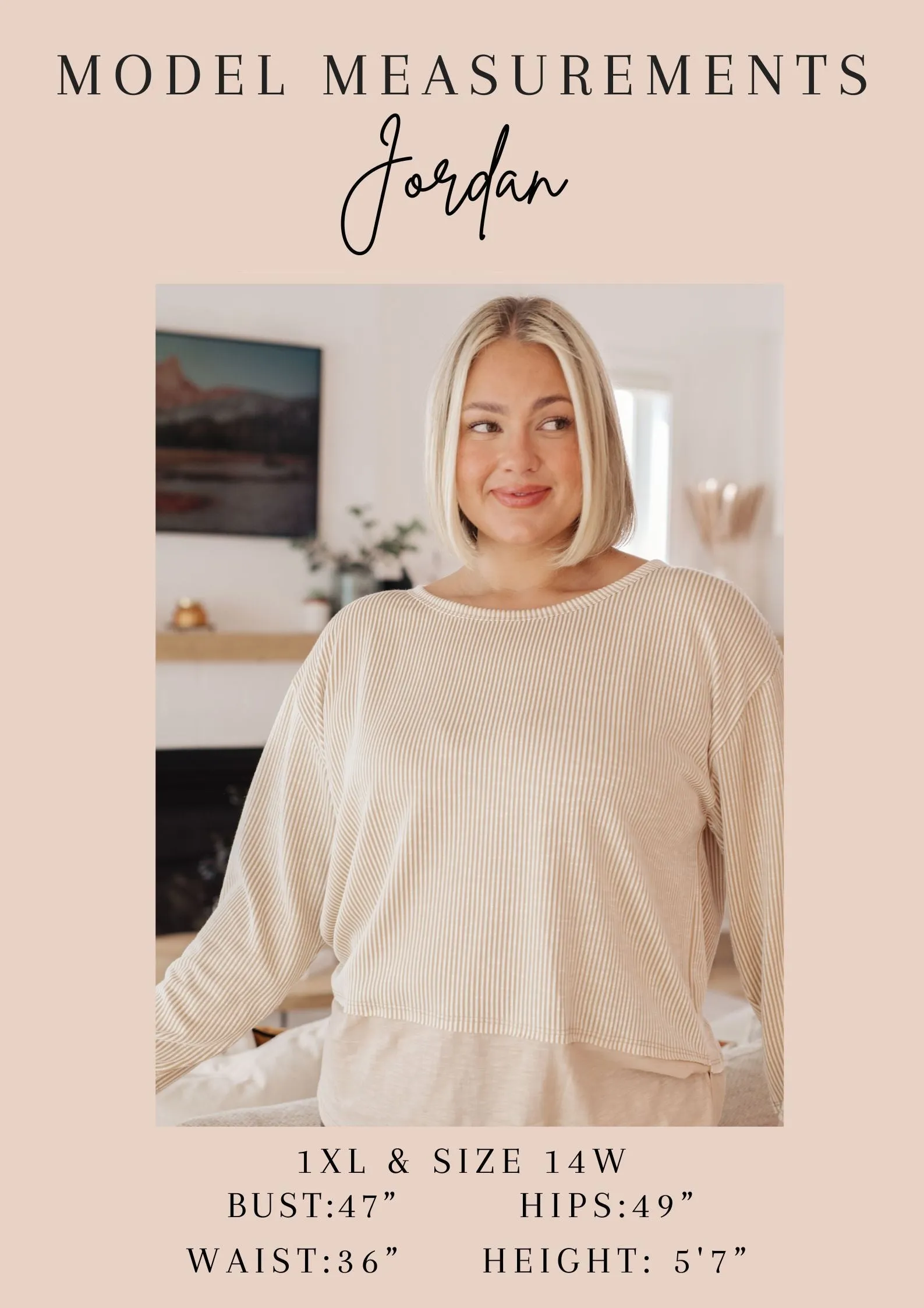 Hazel Blues® |  Lizzy Top in Ombre Mint Stripe